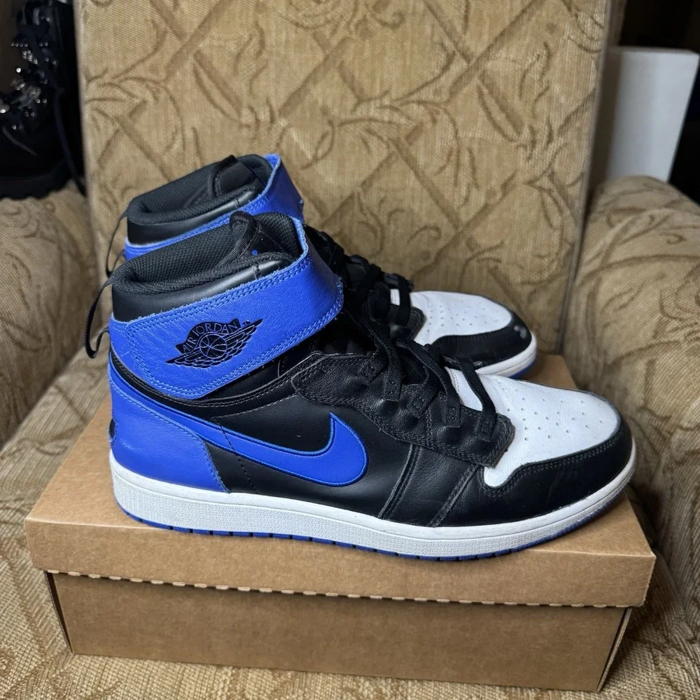 Jordan 1 High FlyEase Royal Size 12 Used‎ No Box